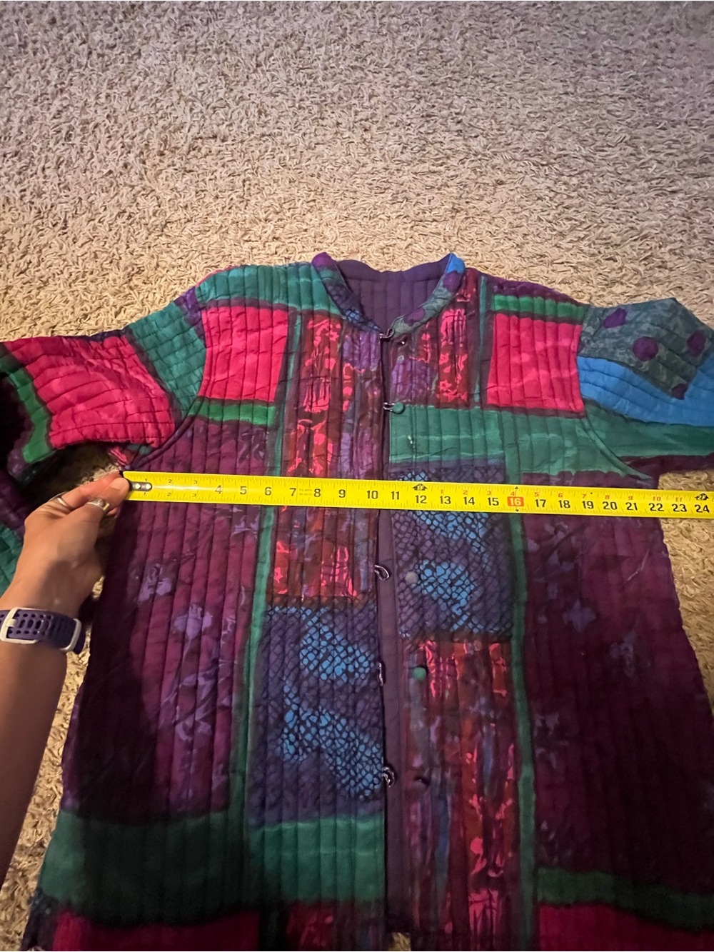 Patchwork Reversible Quilted Jacket - Picture 5 of 8